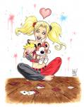 Harley Quinn Calvin and Hobbes