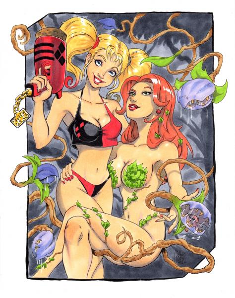 Harley Quinn and Poison Ivy picture