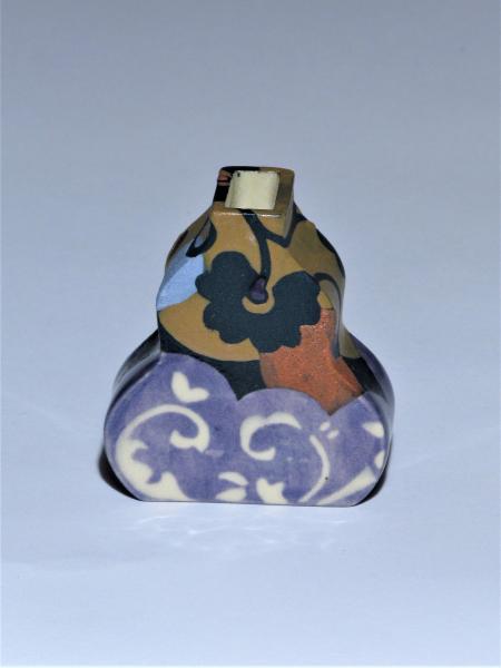 Mini Bud Vase in Purple, Gold picture