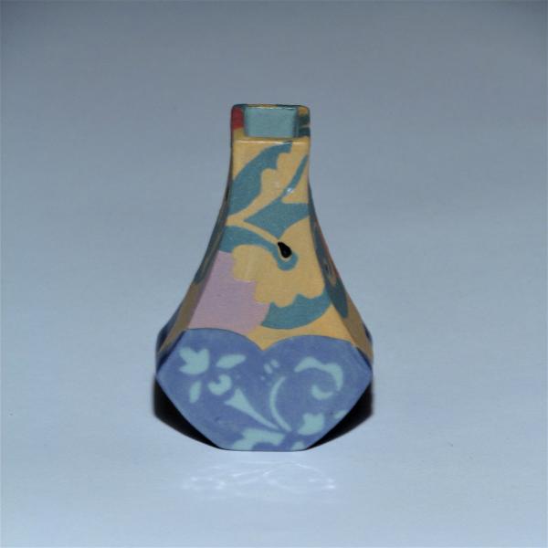 Mini Bud Vase in Blue, Orange picture