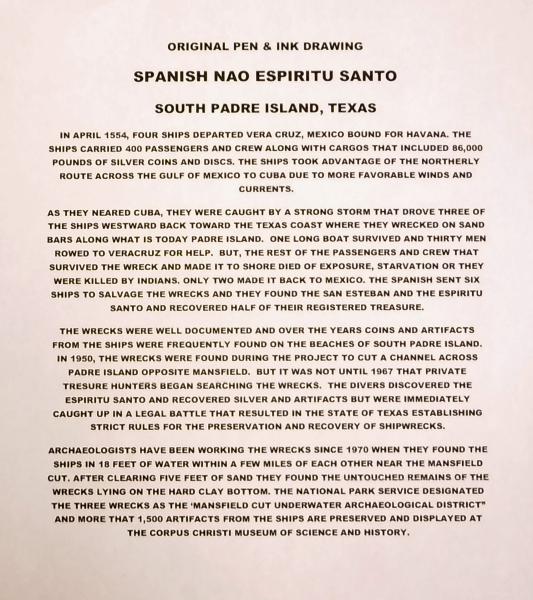 SPANISH NAO ESPIRITU SANTO - 1554 picture