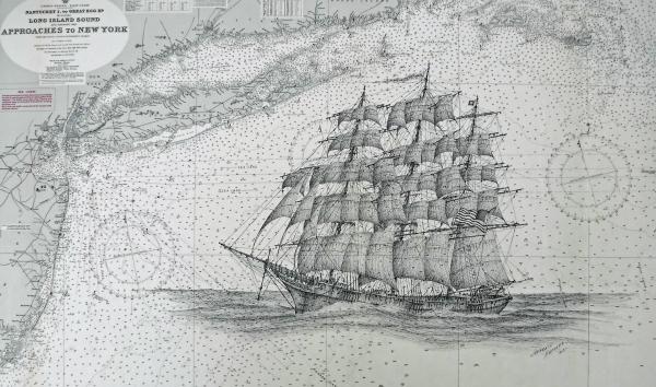 CLIPPER SHIP SEA WITCH picture