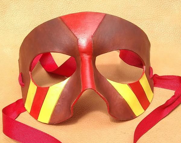 Red/yellow Tribal Mask picture
