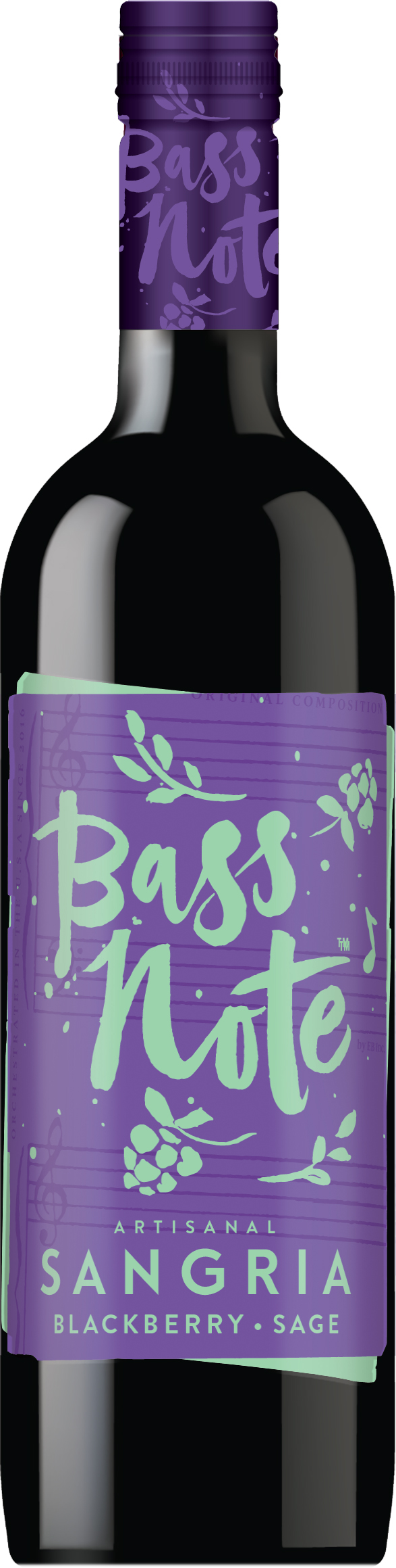 Bass Note Sangria - Blackberry Sage 750ml picture