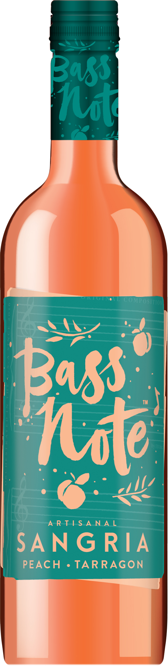 Bass Note Sangria - Peach Tarragon 750ml picture