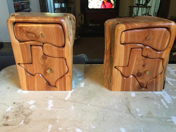 Texas w/Heart 4 1/2" across plus 1 drawer