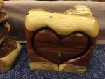 Heart box 4" to 4 1/2" across