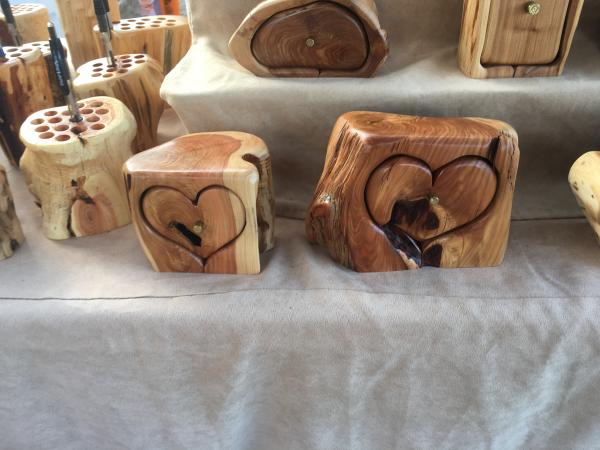 Heart box 3" to 3 1/2" across