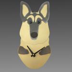 German Shepherd Wall Clock