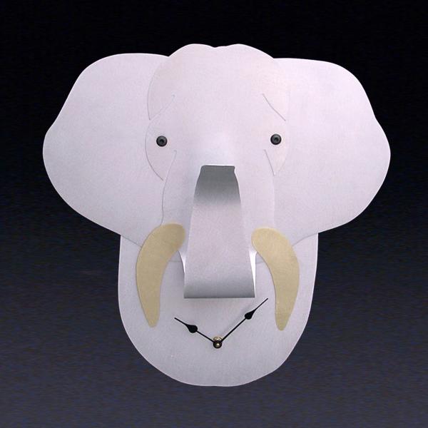 Large Elephant Wall Clock picture