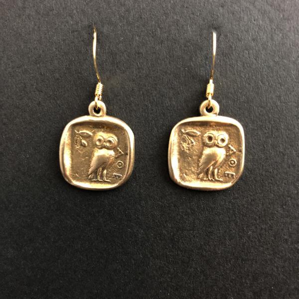Athena Owl Earrings
