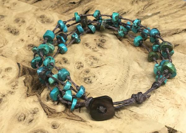 Four Strand Turquoise Bracelet picture