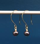 Peacock Pearl Earrings