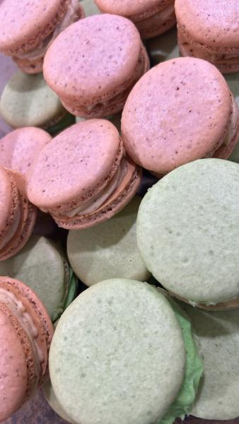 Hibiscus Strawberry Macaron