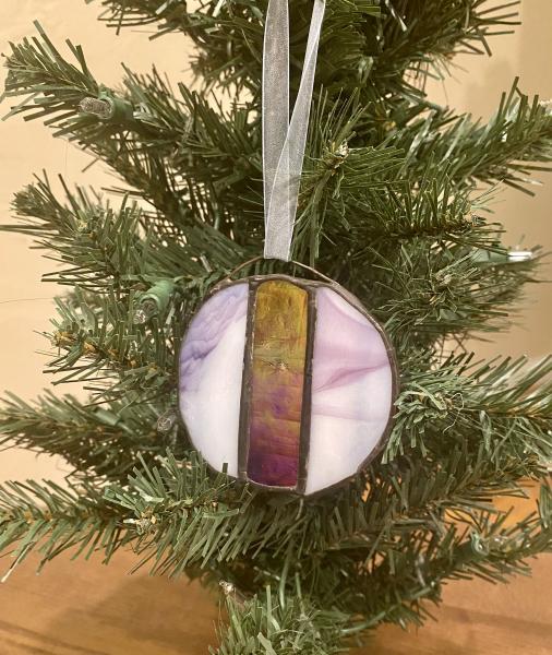 Stained Glass Round Ball Suncatcher/Ornament picture