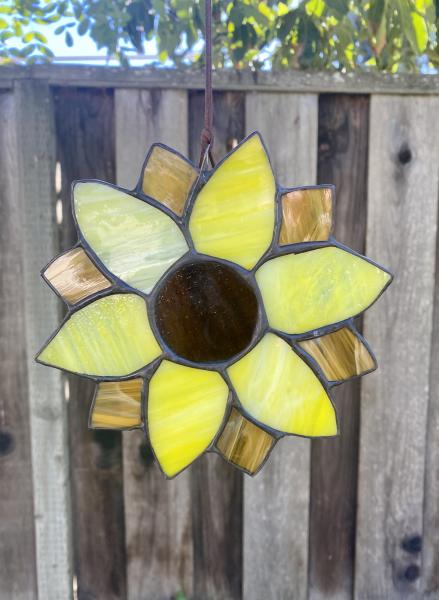 Stained Glass Sunflower picture