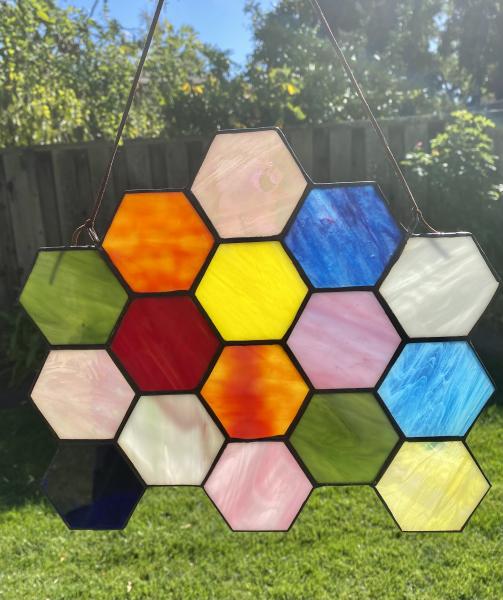Rainbow Honeycomb
