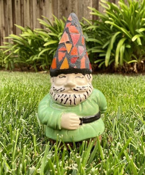 Mosaic Garden Gnome - Mini picture