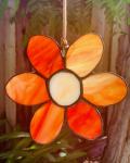 Stained Glass Daisy