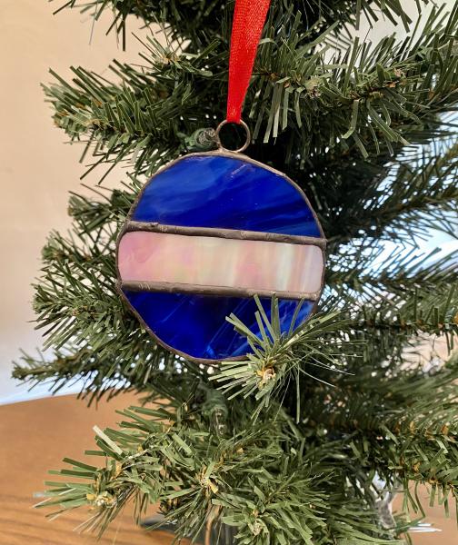 Stained Glass Round Ball Suncatcher/Ornament picture