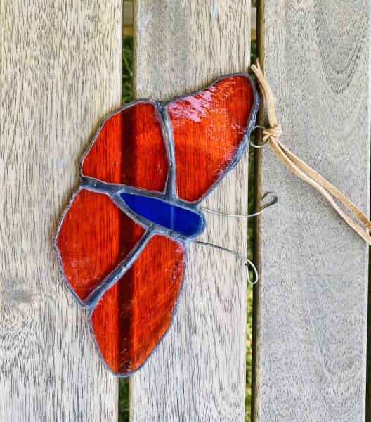 Stained Glass Butterfly Suncatcher picture
