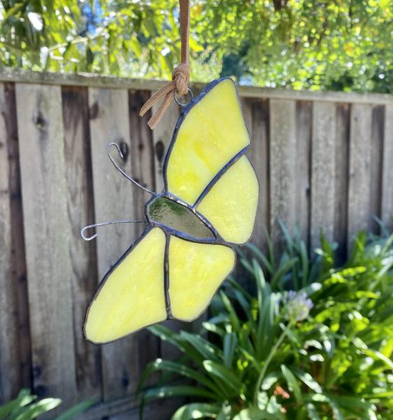 Stained Glass Butterfly Suncatcher picture