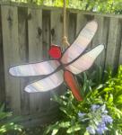 Stained Glass Dragonfly Suncatcher