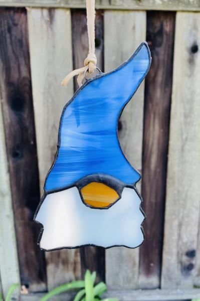 Stained Glass Gnome Suncatcher picture