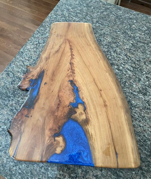 Handcrafted Live Edge Burl Charcuterie Board picture