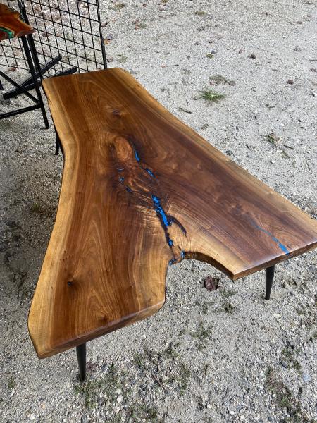 Custom Walnut Coffee Table picture