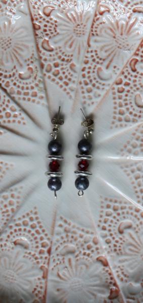 Gray Accent Earrings