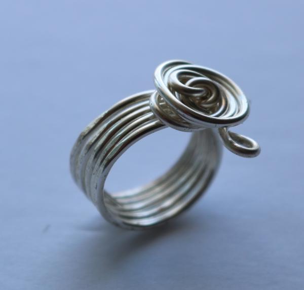 Spiral Wire Wrapped Ring