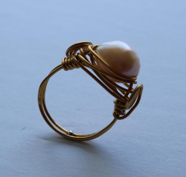 Romantic Pearl Ring
