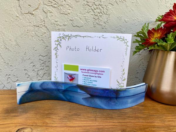 Cobalt Blue Photo Holder - Medium picture