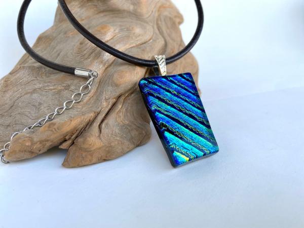 Blue-Green-Gold Necklace