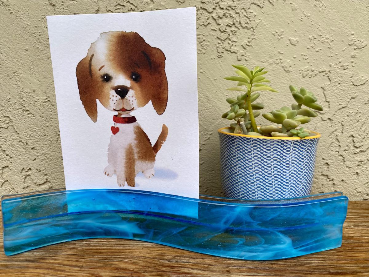 Ocean-Blue Photo Holder - Medium picture