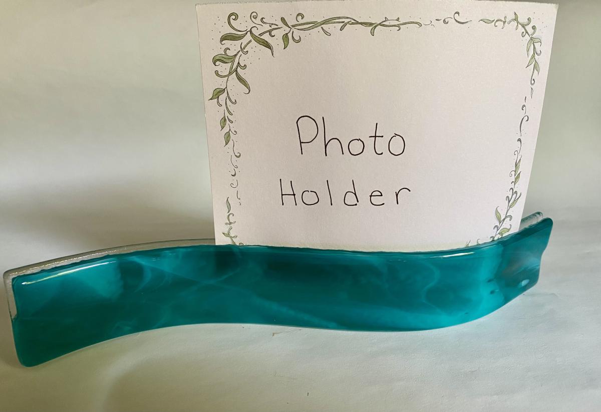 Teal-Blue Photo Holder - Medium picture