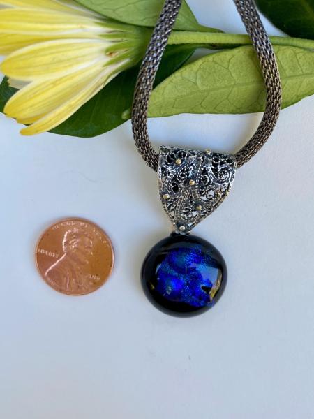 Folded Leaf Necklace