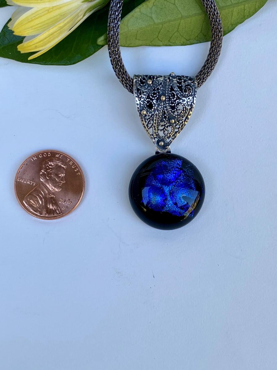 Folded Leaf Necklace picture