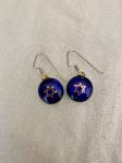 Star of David earrings