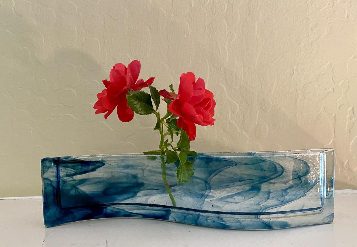 Cobalt-Blue Bud Vase (short) picture