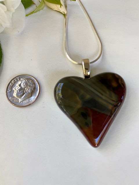 Double-Side Heart Necklace picture