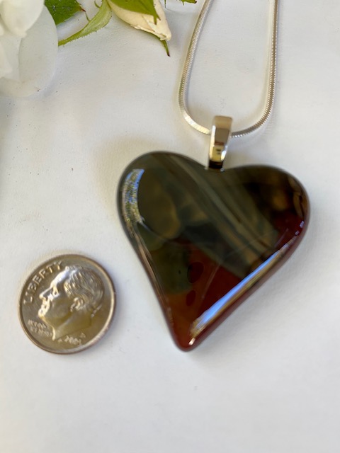 Double-Side Heart Necklace picture