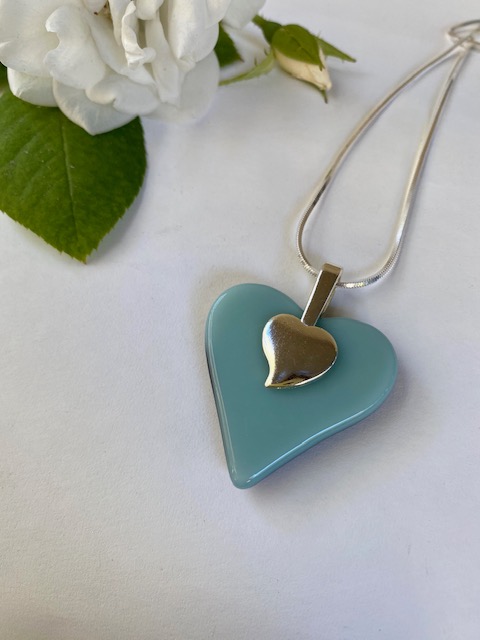 Double-Side Heart Necklace picture