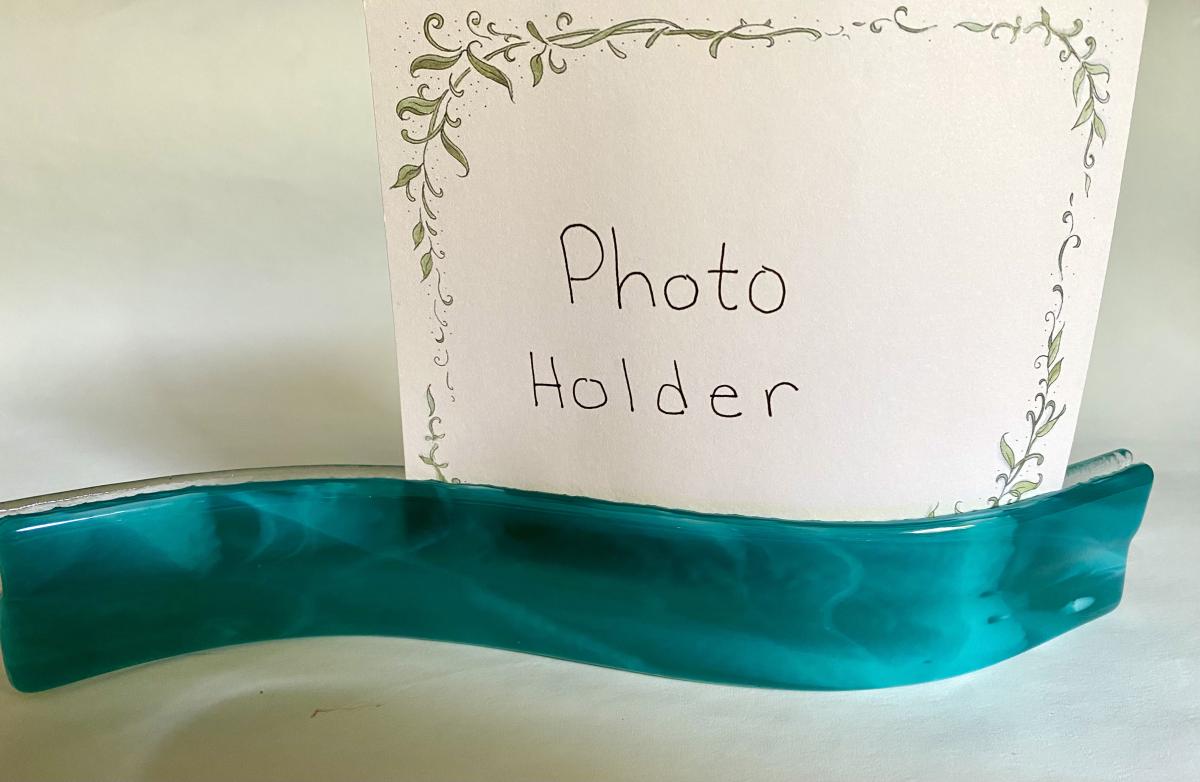 Teal-Blue Photo Holder - Medium picture