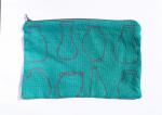 Vase large zipper pouch / clutch