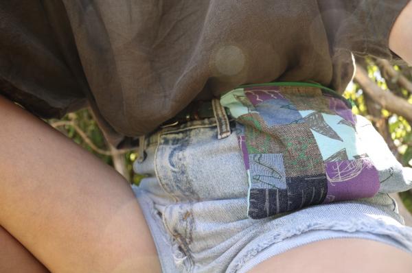 Patchwork Wabi Sabi hip pouch picture