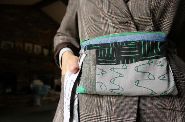 Patchwork Wabi Sabi hip pouch picture