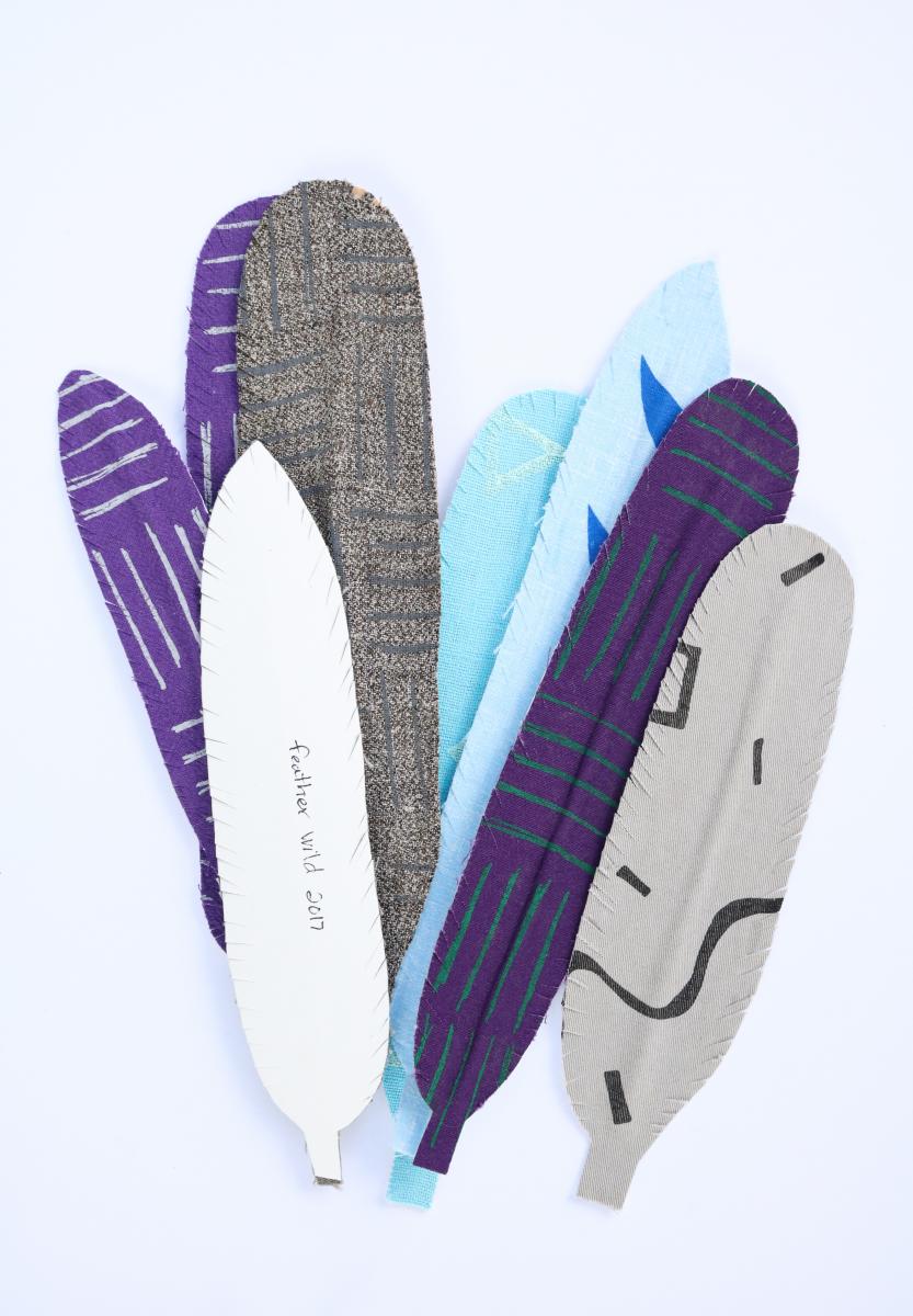 Lines Feather (Gray) picture