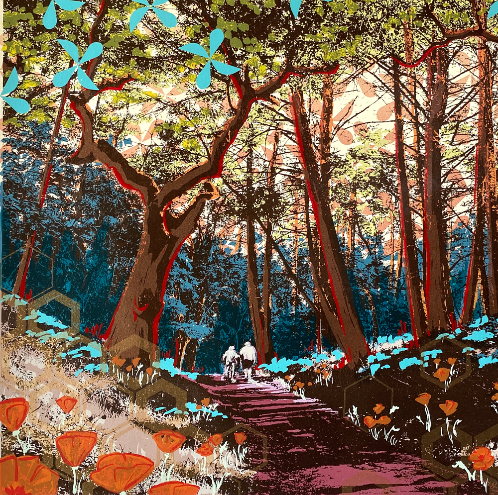 Together Again in California Oak picture